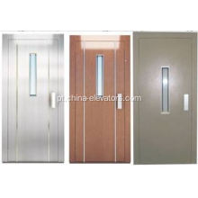 Portas semiautomáticas para elevadores residenciais / residenciais